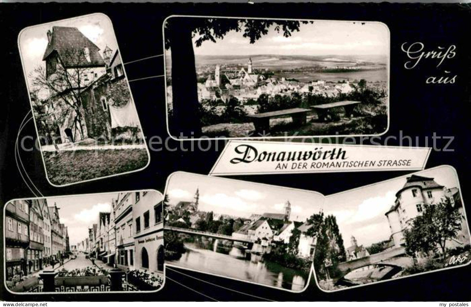42624367 Donauwoerth Stadtansichten Panorama Donauwoerth - Donauwoerth