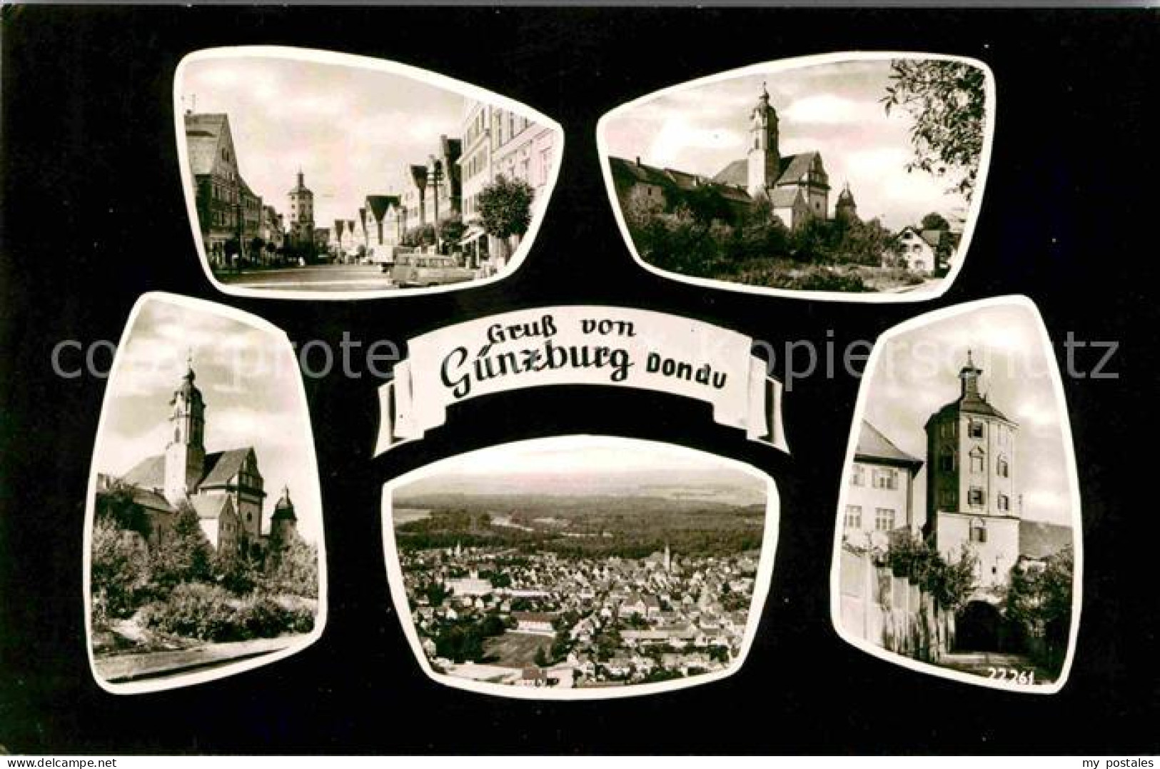 42624332 Guenzburg Kirche Stadttor Ortsansichten Panorama Guenzburg - Guenzburg