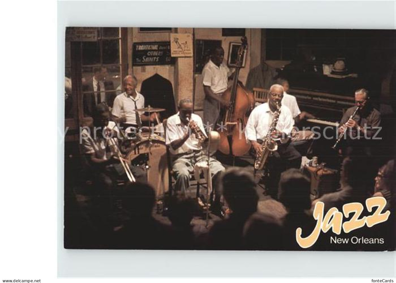 72480330 New_Orleans_Louisiana Preservation Hall Kid Thomas Band  - Autres & Non Classés