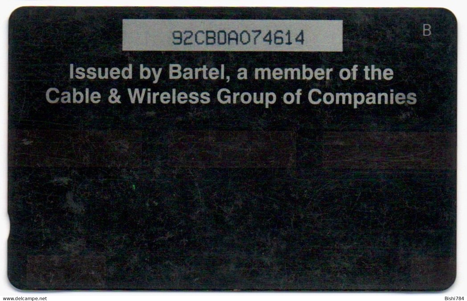 Barbados - Crop Over - 92CBDA (small Font , With Ø) - Barbados (Barbuda)