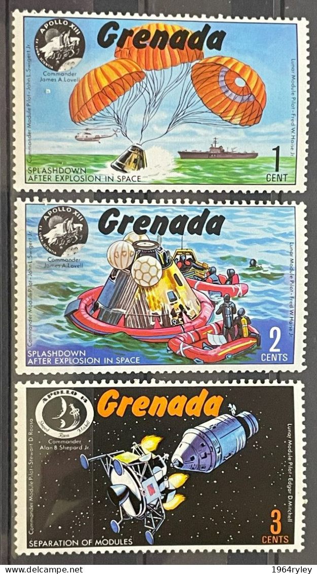 GRENADA - MNH** - 1971 - # 421/423 - Grenada (...-1974)