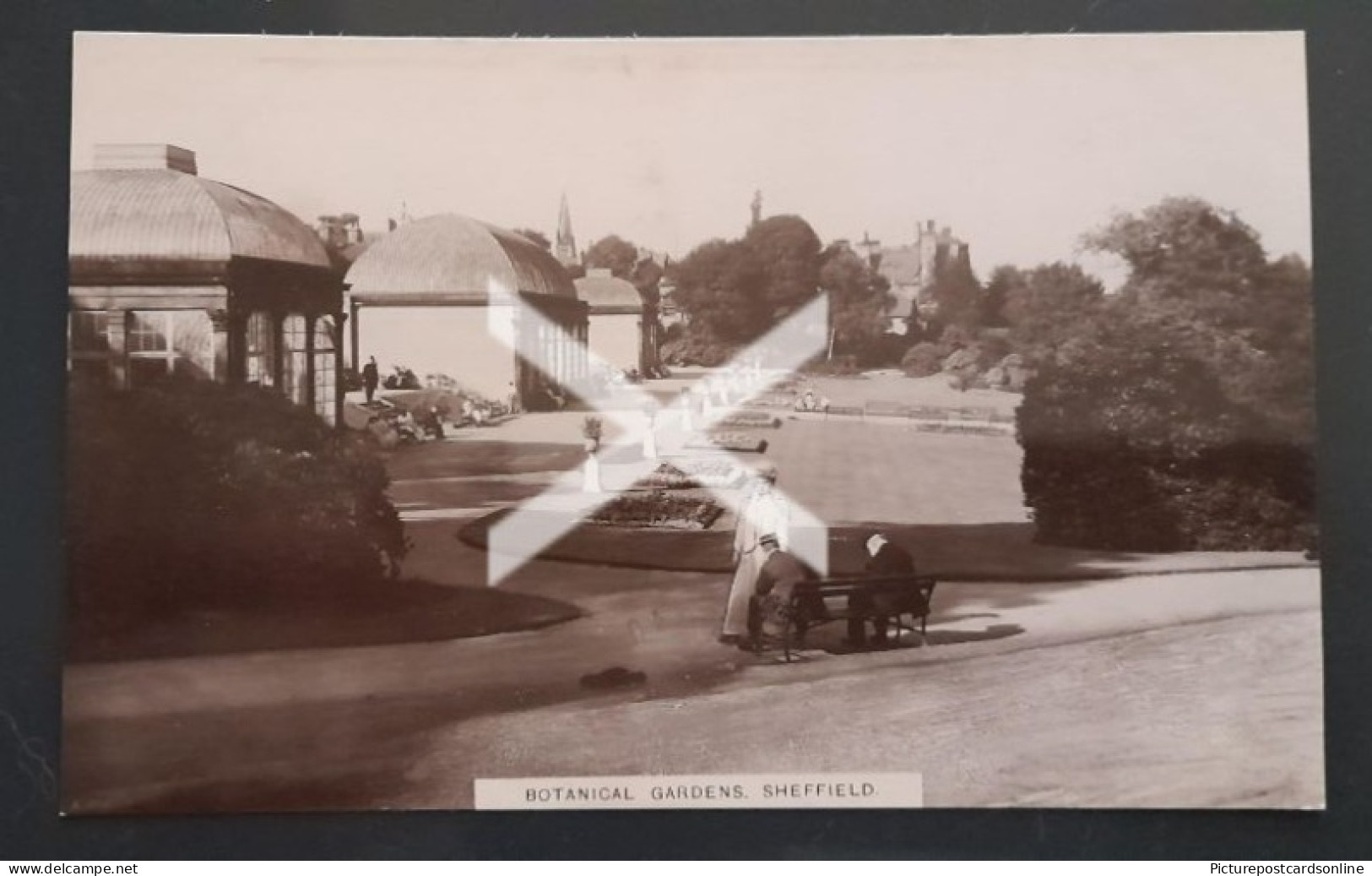 BOTANICAL GARDENS SHEFFIELD OLD R/P POSTCARD YORKSHIRE - Sheffield