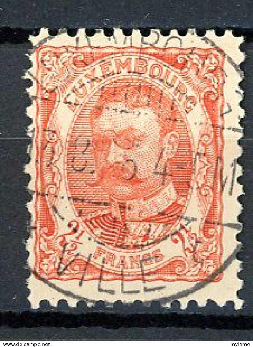 AZ-12 Luxembourg N° 84 Oblitéré . A Saisir !!! - 1906 Guglielmo IV