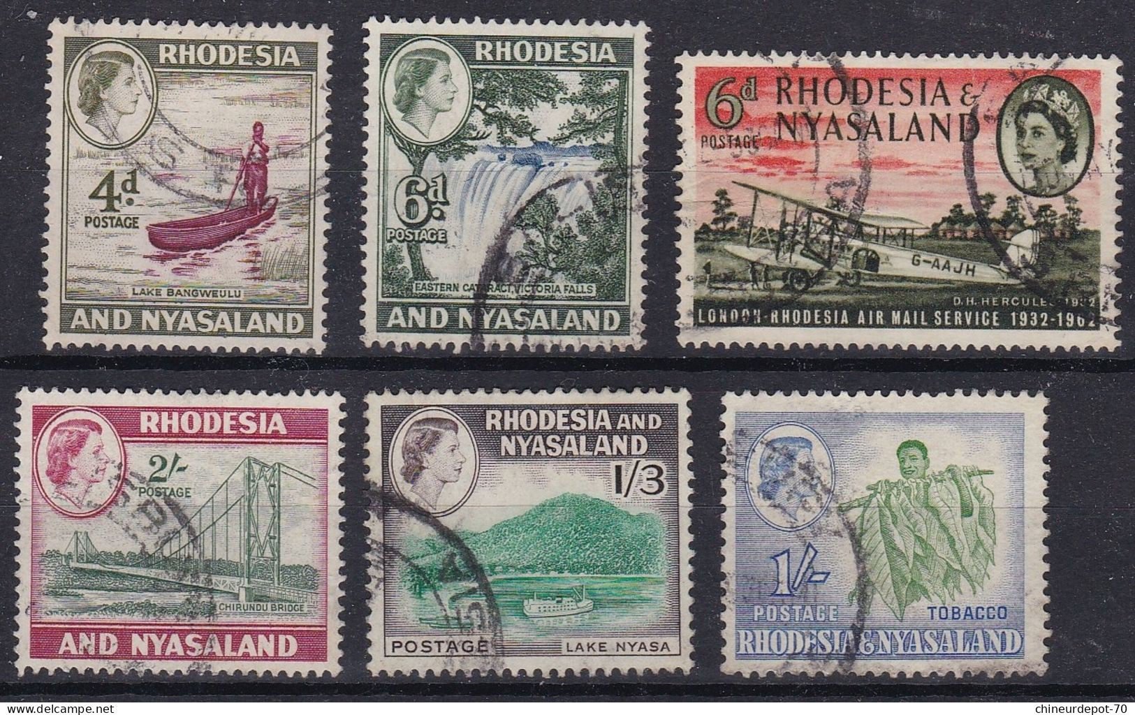 RHODESIA AND NYASALAND Rhodésie & Nyasaland - Rhodesië & Nyasaland (1954-1963)