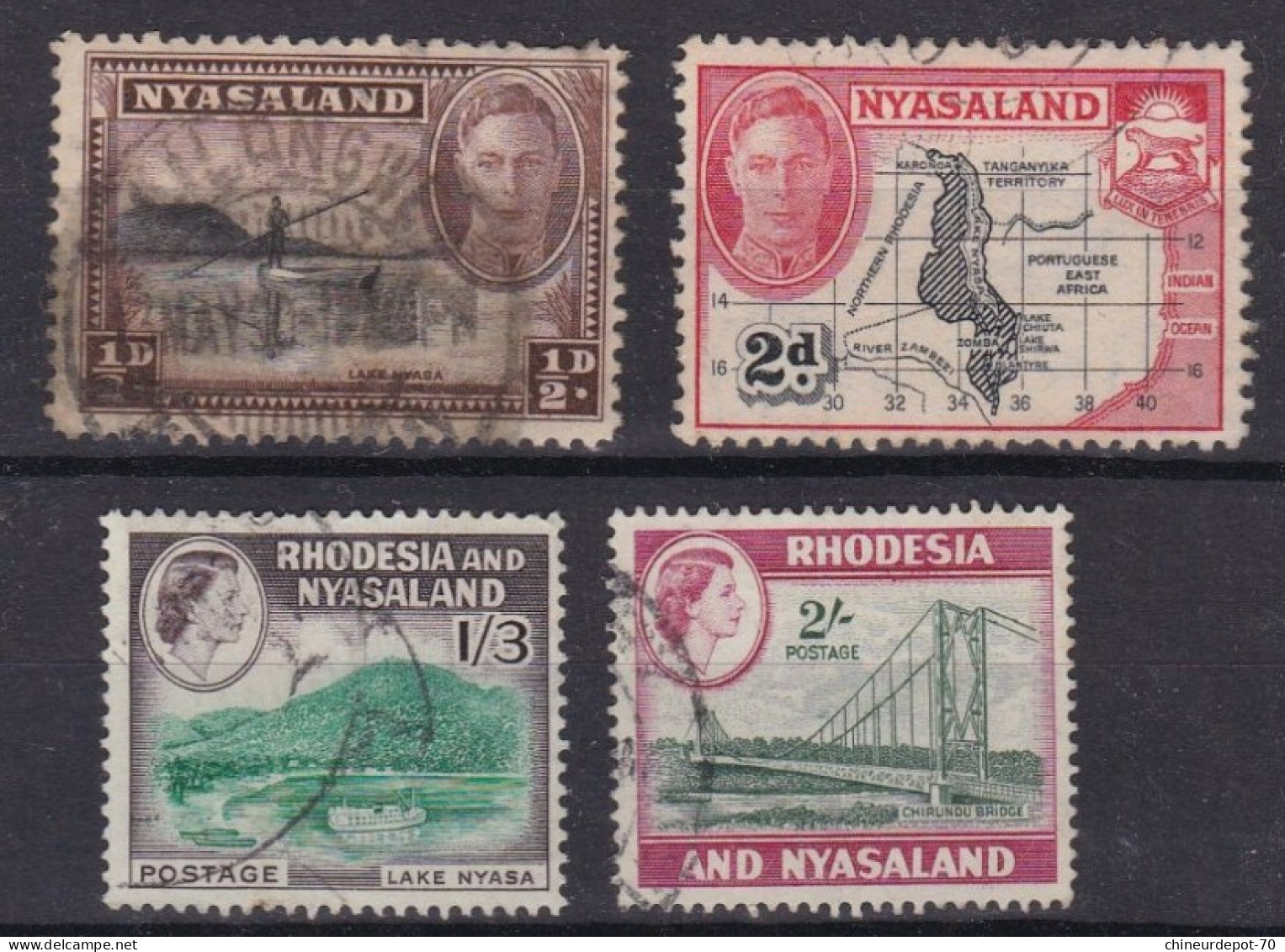 Nyasaland ET RHODESIA AND NYASALAND - Sonstige & Ohne Zuordnung