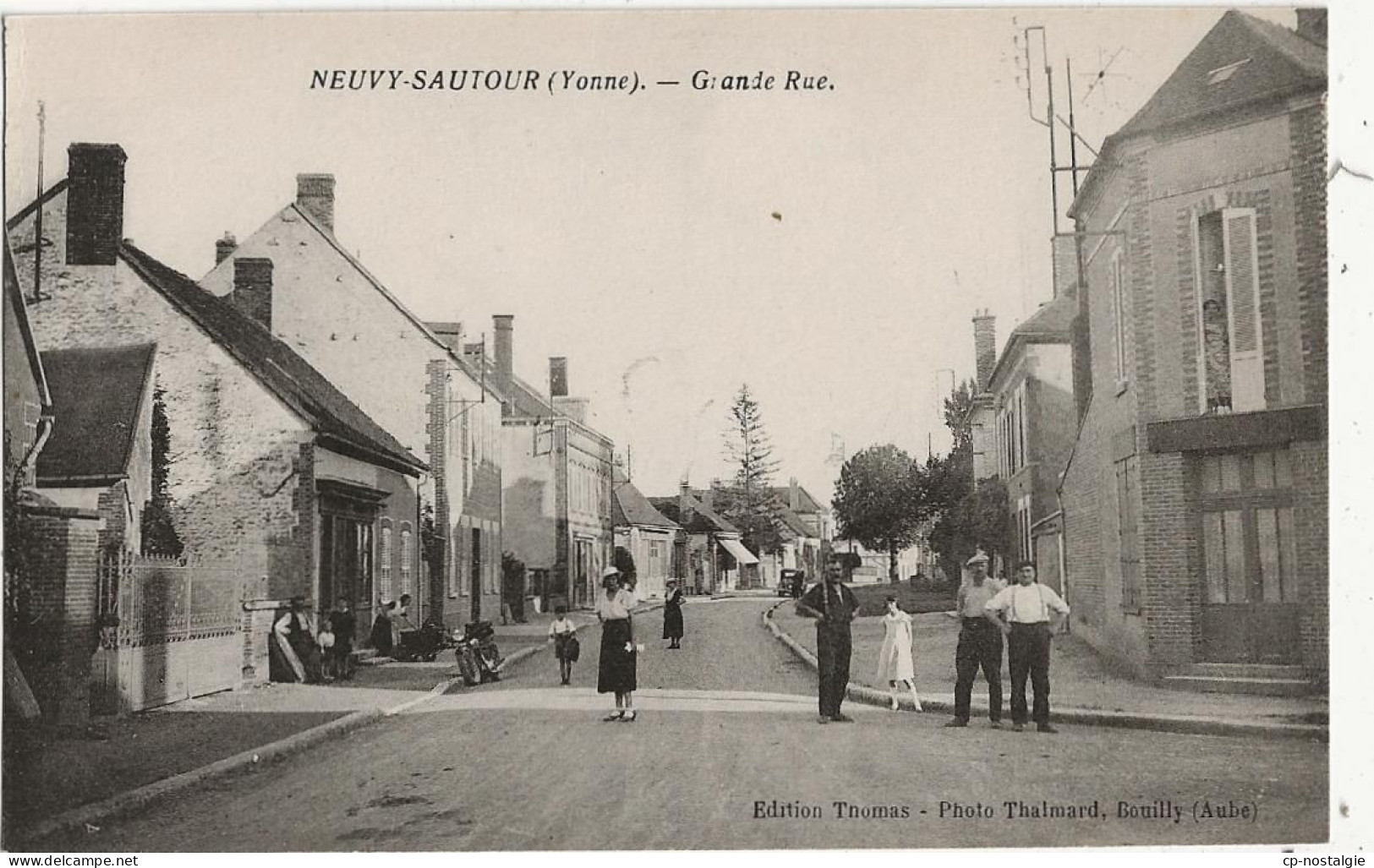 NEUVY SAUTOUR GRANDE RUE - Neuvy Sautour