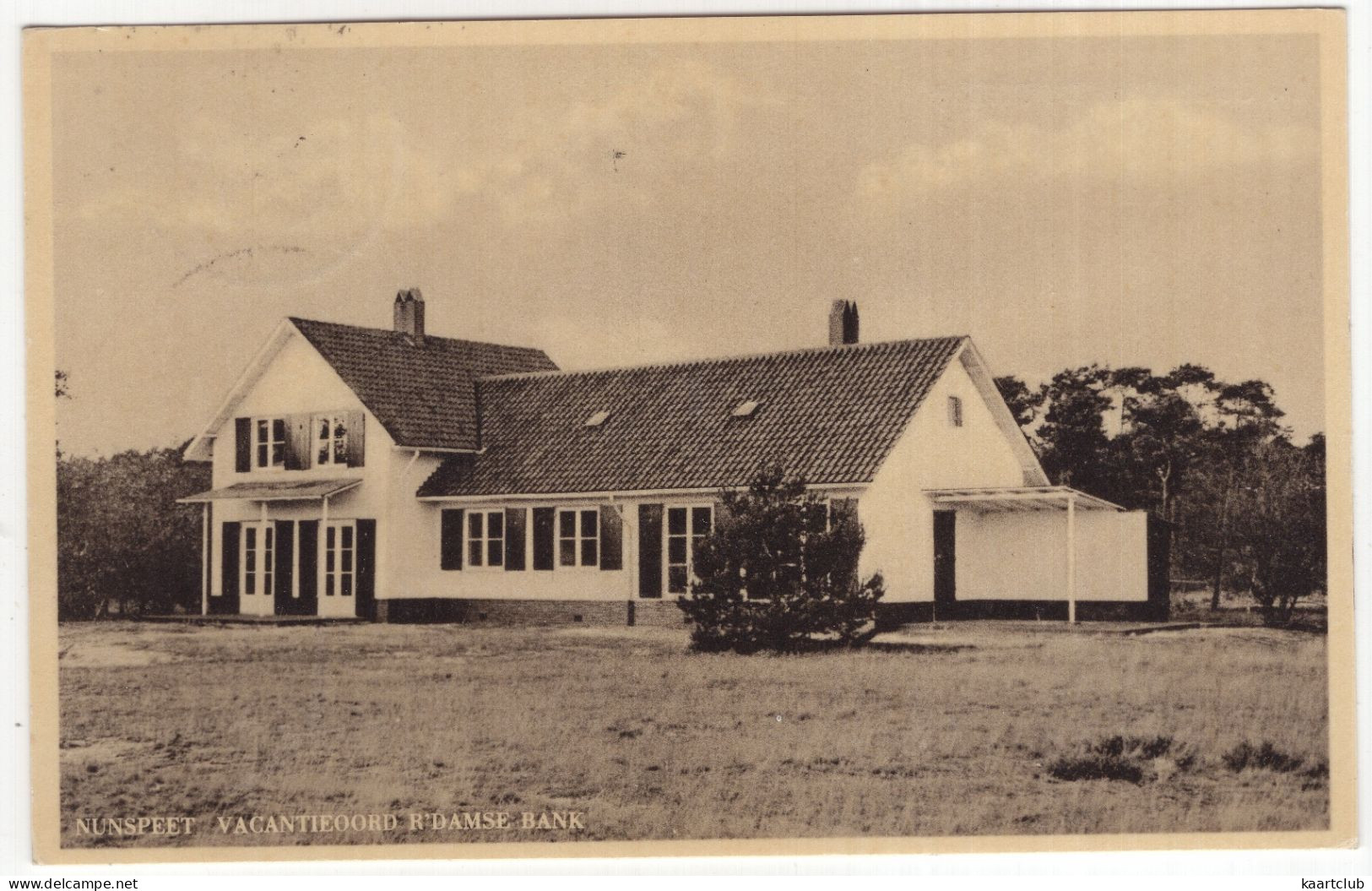 Nunspeet, Vacantieoord 'R'damse Bank'  - (Gelderland, Nederland/Holland) - 1955 - Nunspeet