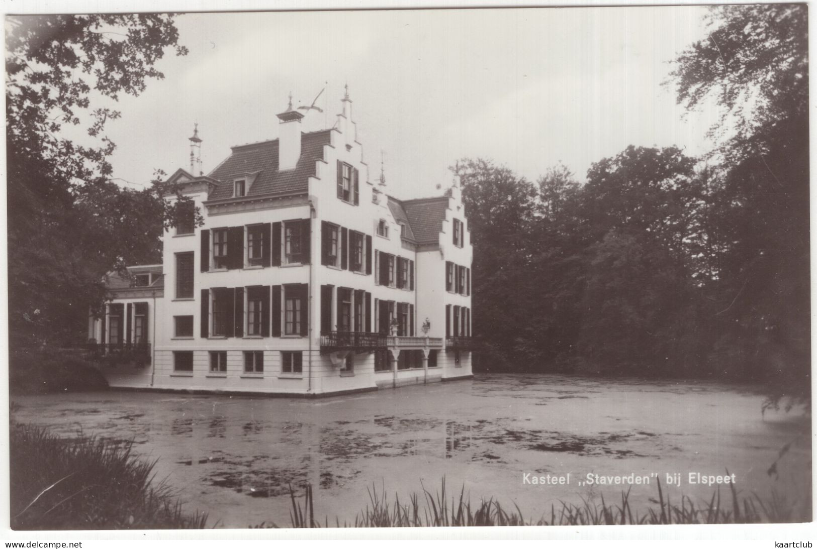 Kasteel 'Staverden' Bij Elspeet - (Gelderland, Nederland/Holland) - (Hotel 'de Zwarte Boer', Leuvenum) - Nunspeet