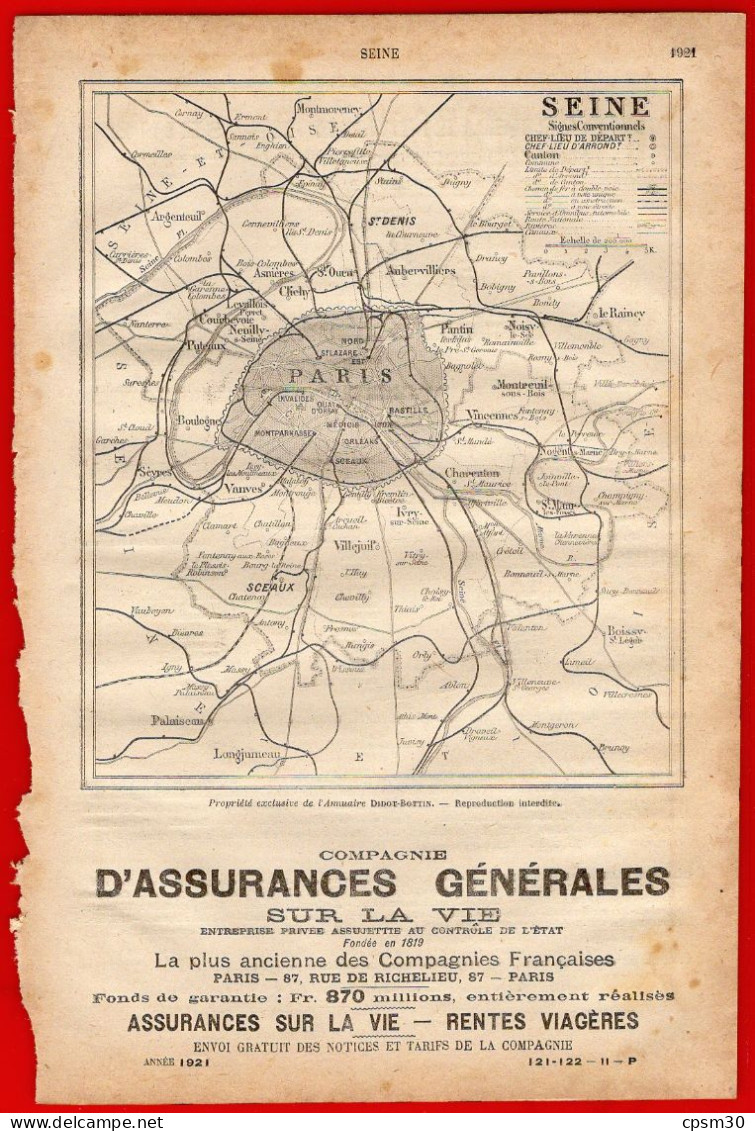 ANNUAIRE - 93 - Seine St Denis PRE St GERVAIS (Le) Années 1905+1912+1914+1921+1932+1940+1947+1969 édition Didot-Bottin - Le Pre Saint Gervais