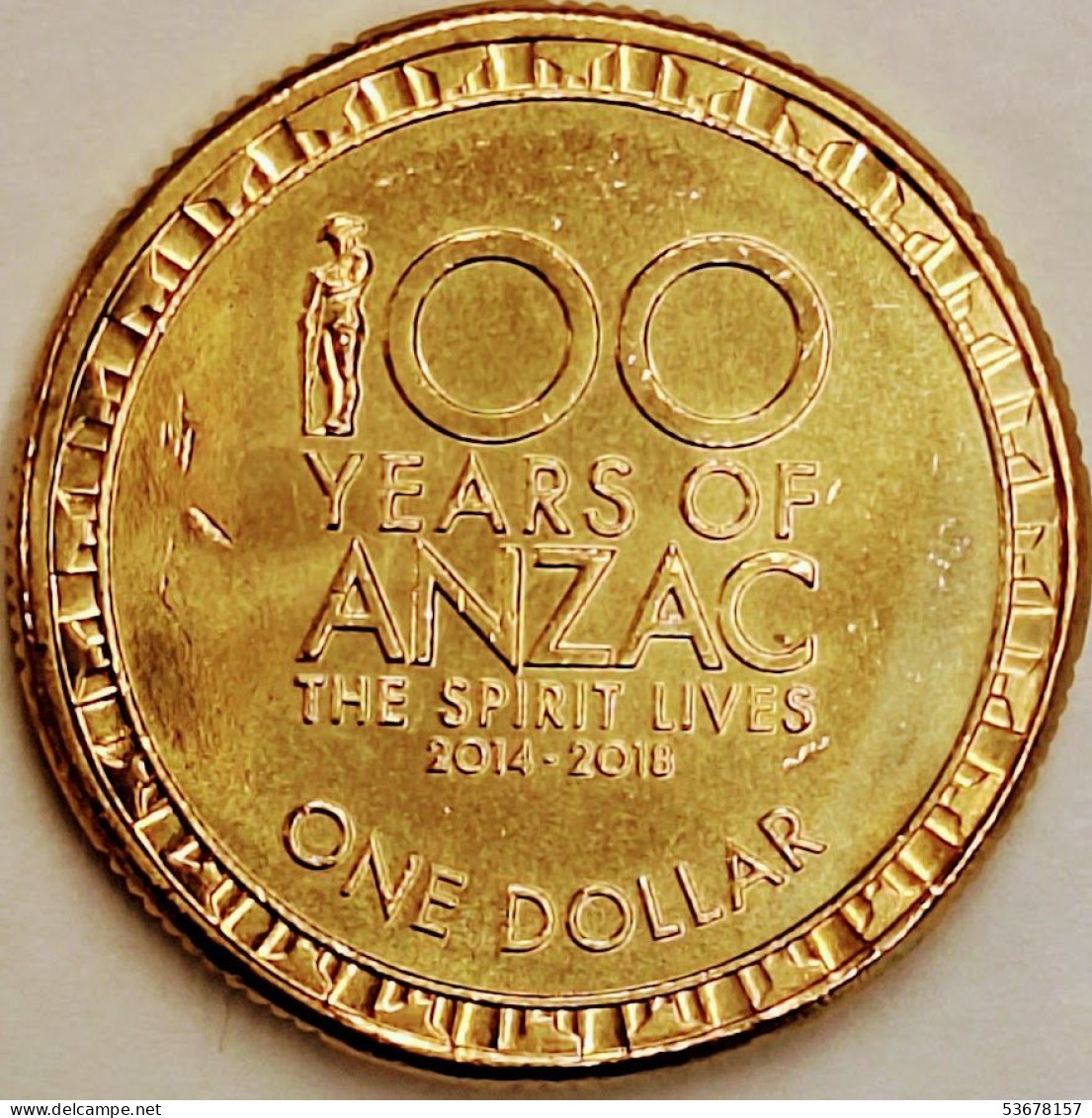 Australia - Dollar 2017, 100th Anniversary - ANZAC (#2824) - Dollar