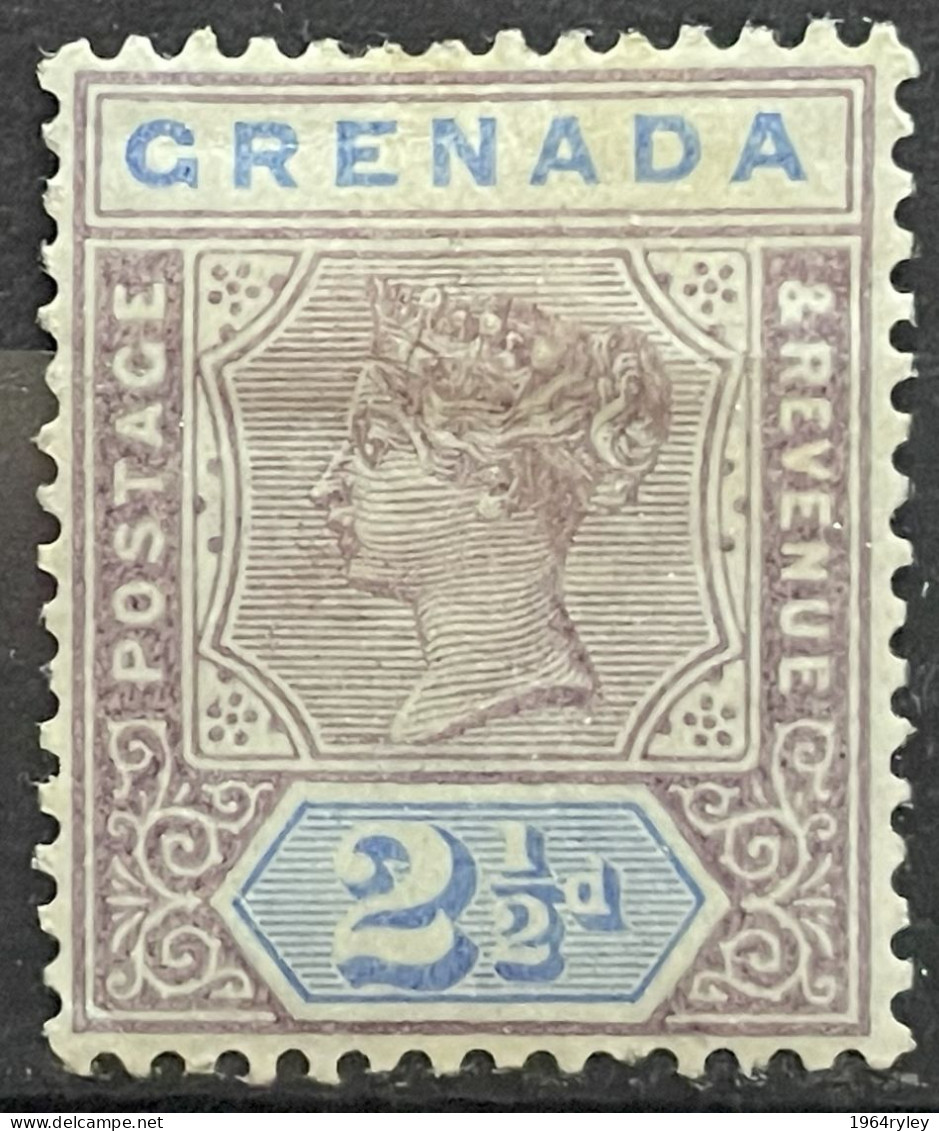 GRENADA - MH* - 1895 - # 42 - Grenada (...-1974)