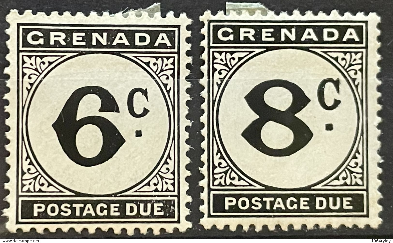 GRENADA - MH* - 1952 - # J 15/18  2 STAMPS - Granada (...-1974)