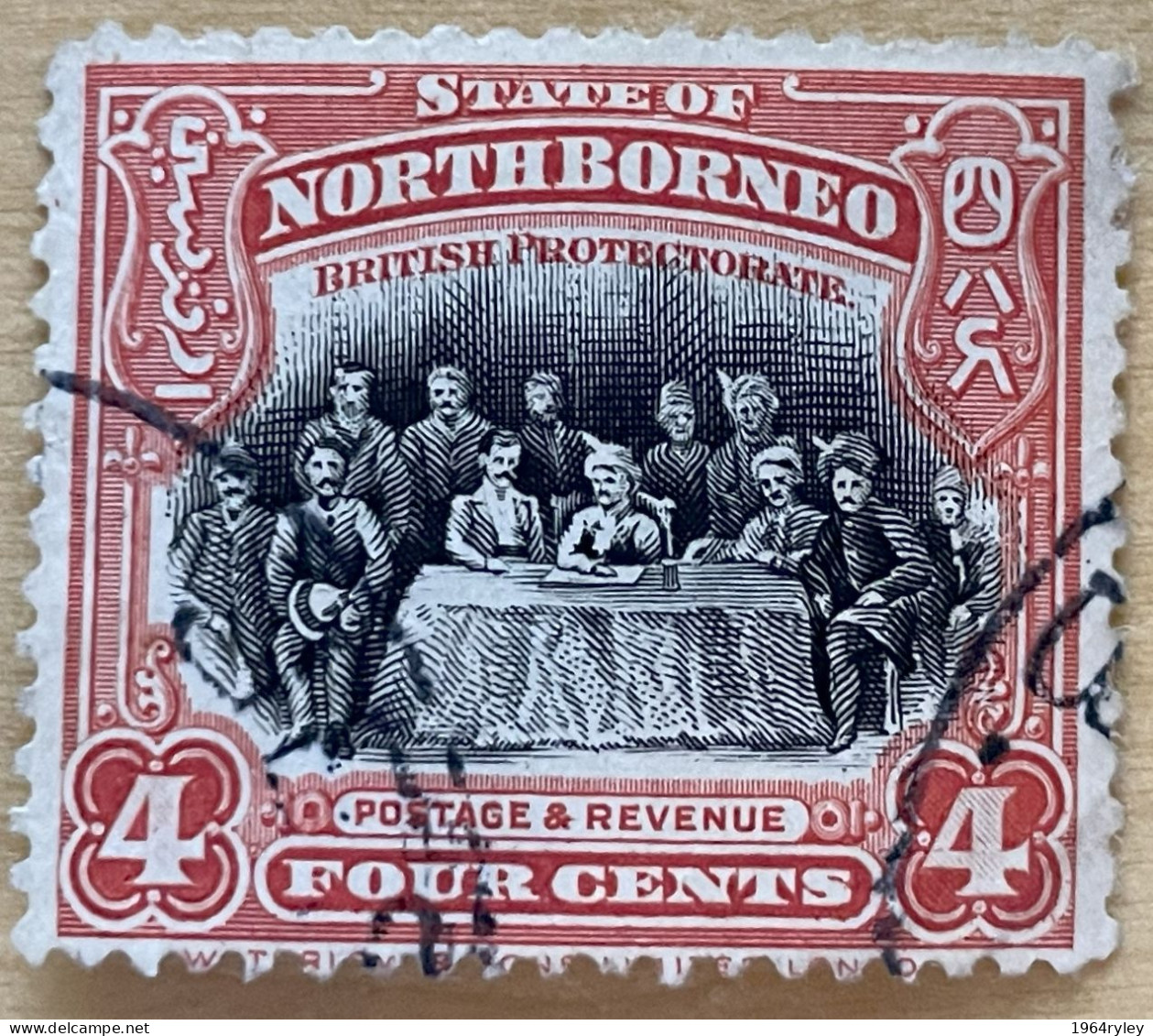 NORTH BORNEO - (0) - 1926-1928 - # 170 - Noord Borneo (...-1963)