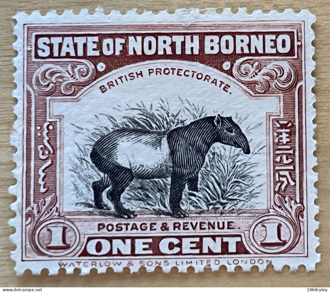 NORTH BORNEO - (0) - 1926-1928 - # 167 - Noord Borneo (...-1963)