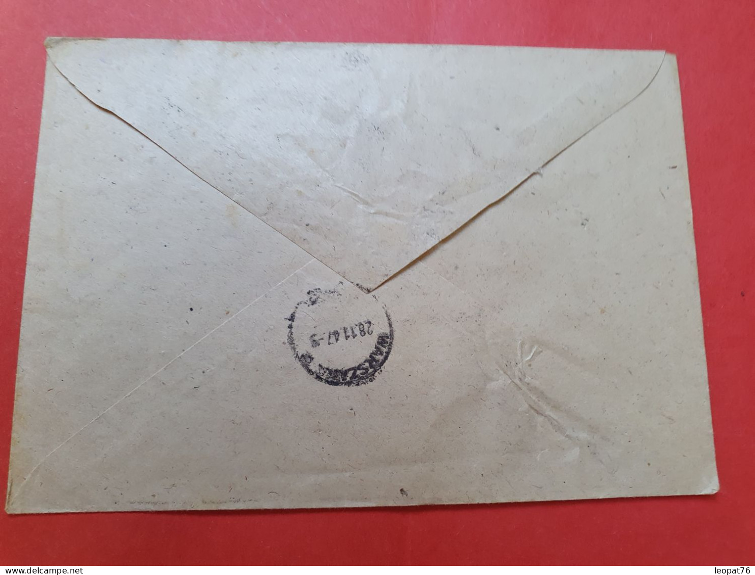 Pologne - Enveloppe En Recommandé De Warszawa En Local En 1947 - D 480 - Cartas & Documentos