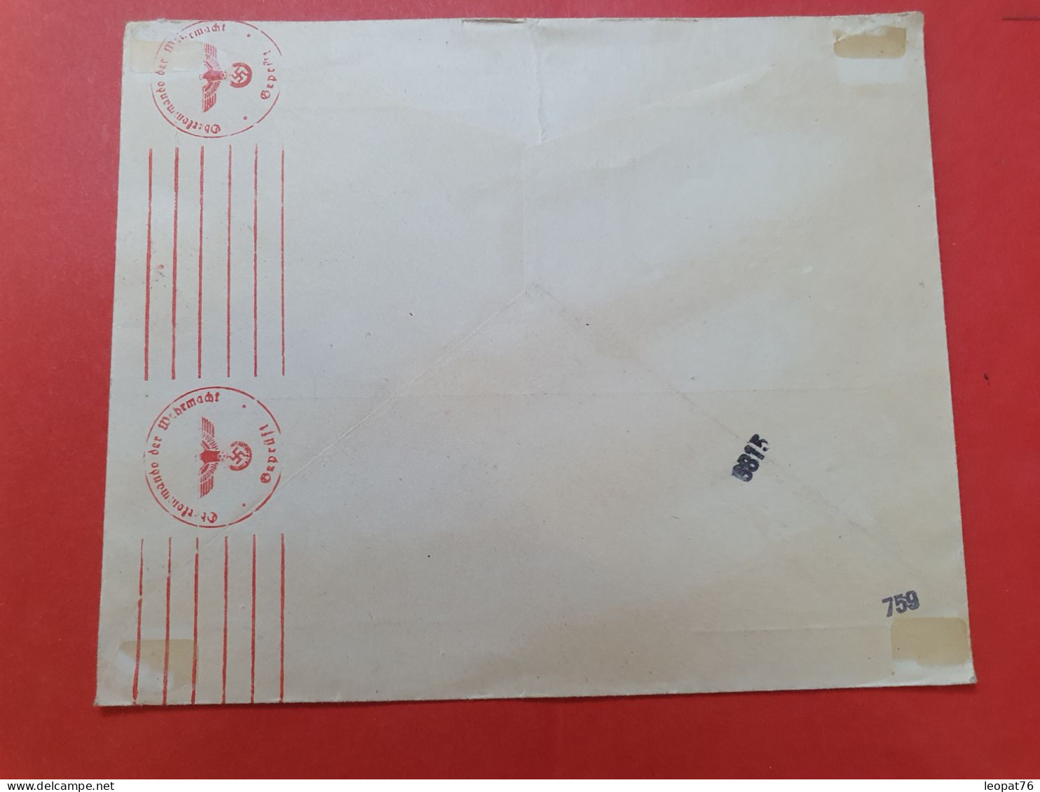 Hongrie - Enveloppe De Budapest Pour Paris En 1942 Avec Contrôle Postal - D 485 - Brieven En Documenten