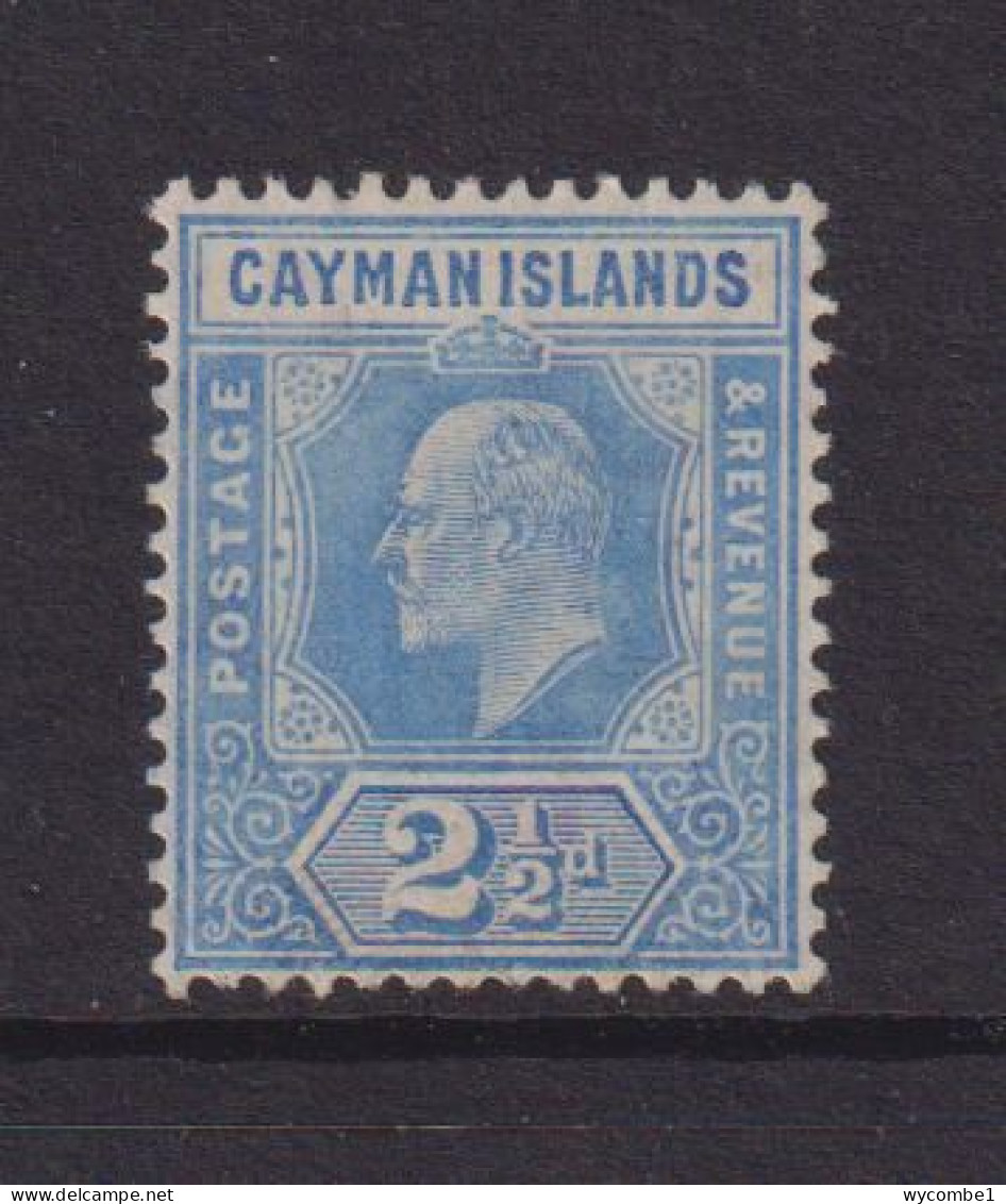 CAYMAN ISLANDS  - 1907 Edward VII  21/2d Hinged Mint - Cayman Islands