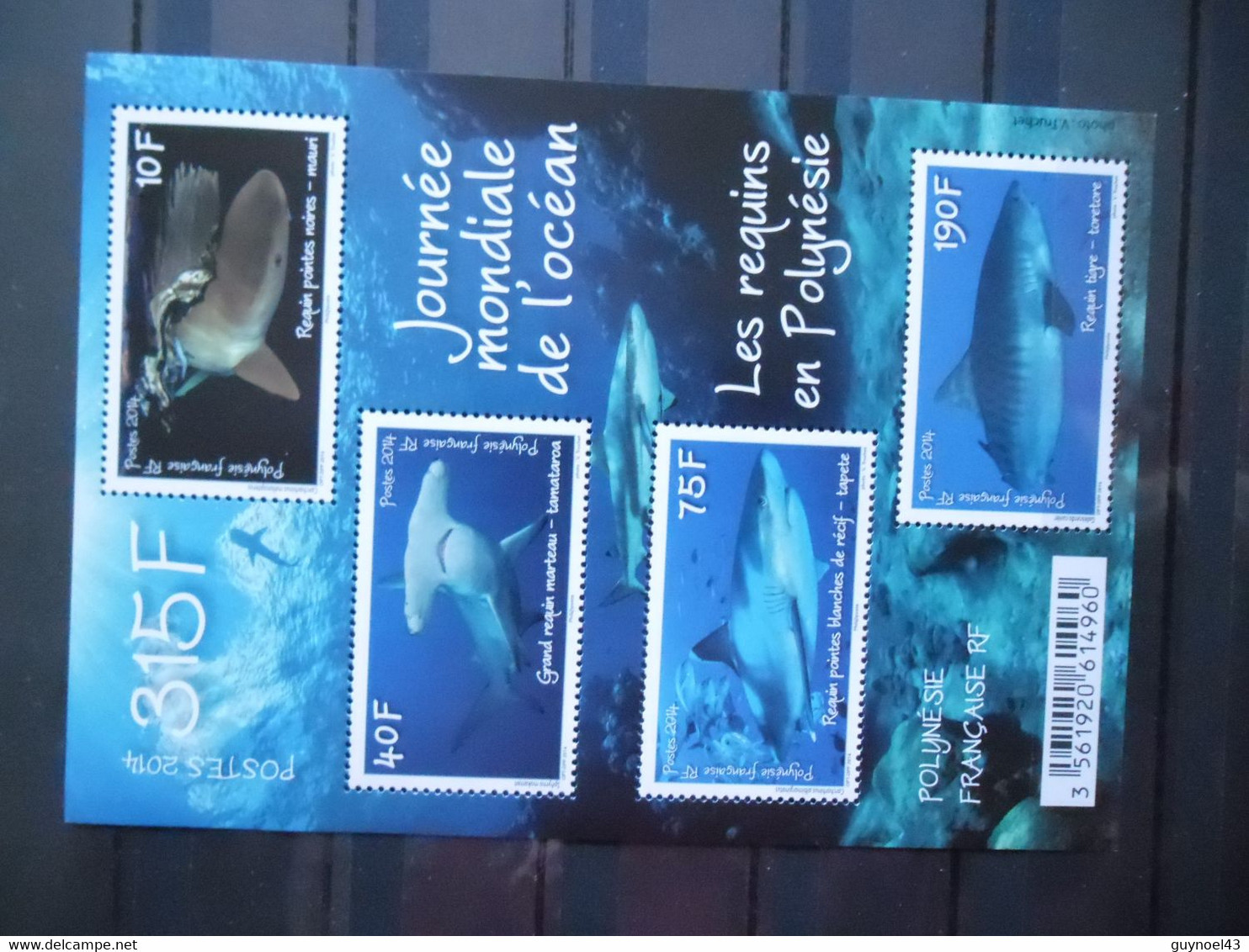 PF 2014 Y/T N° BF41 " Journée Mondiale De L'océan " Neuf** - Neufs