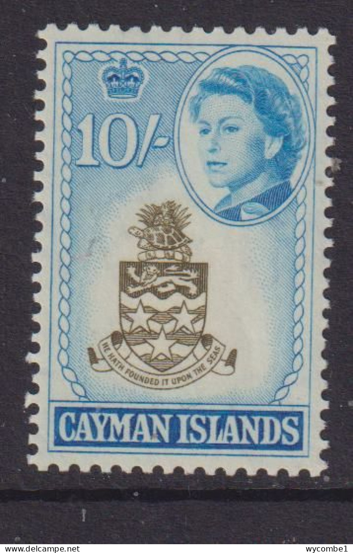 CAYMAN ISLANDS  - 1962 Elizabeth II Definitive  10s Hinged Mint - Cayman Islands