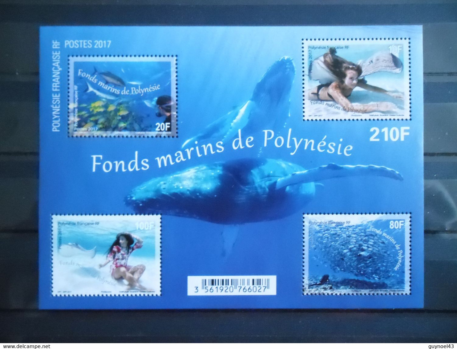 PF 2017 Y/T N° BF46 " Fonds Marins De Polynésie " Neuf** - Neufs