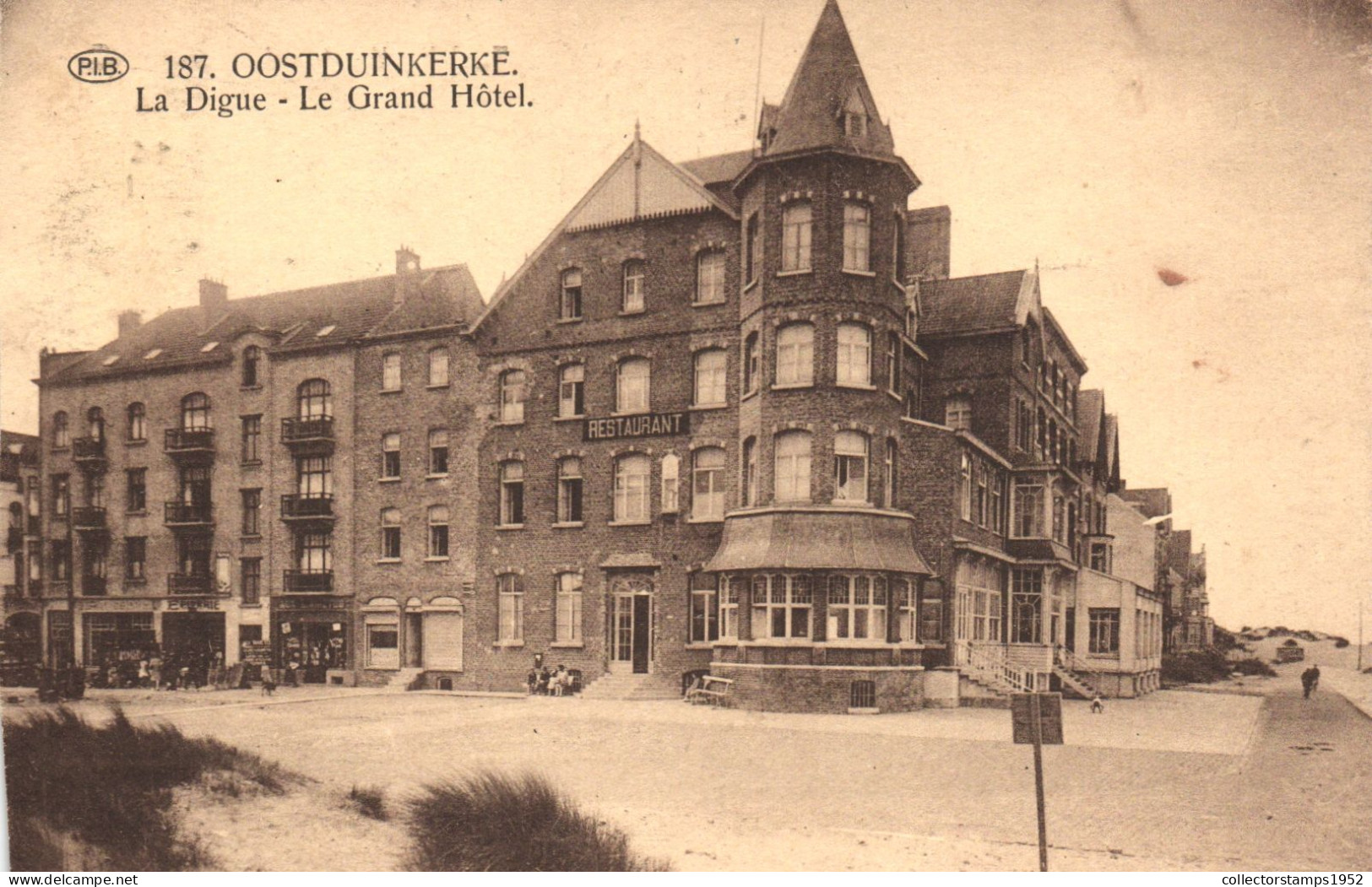 OOSTDUINKERKE, ARCHITECTURE, GRAND HOTEL, BELGIUM - Oostduinkerke