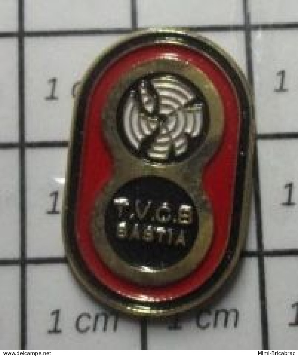 516A Pin's Pins / Beau Et Rare / SPORTS / CLUB VOLLEY BALL TVCB BASTIA - Pallavolo