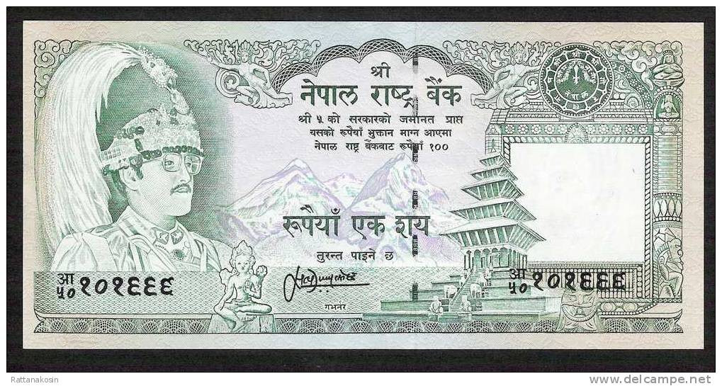 NEPAL P34e   100   RUPEES  (1997)    Signature 10  UNC.  No P.h. ! - Népal