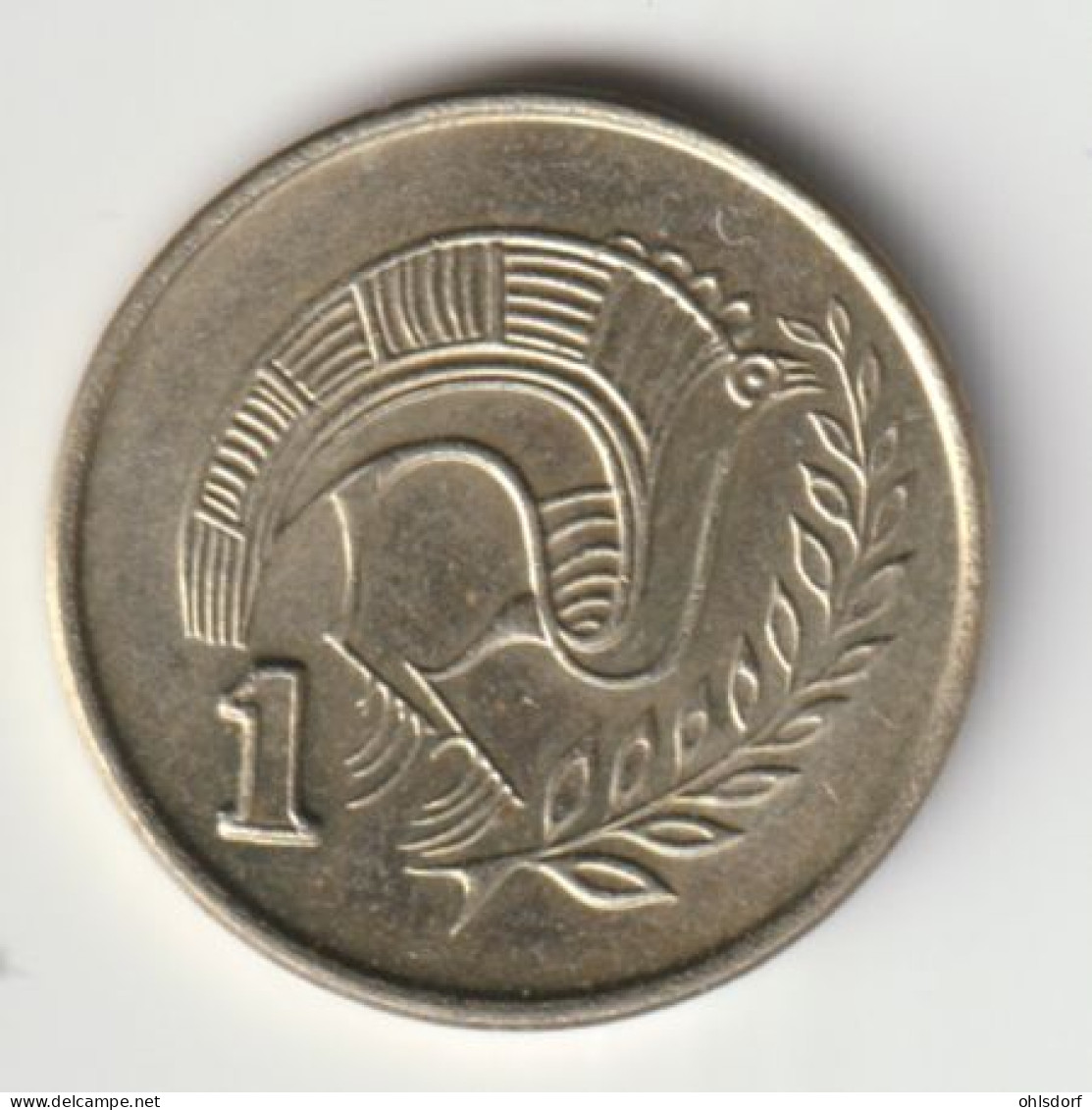 CYPRUS 1992: 1 Cent, KM 53.3 - Zypern