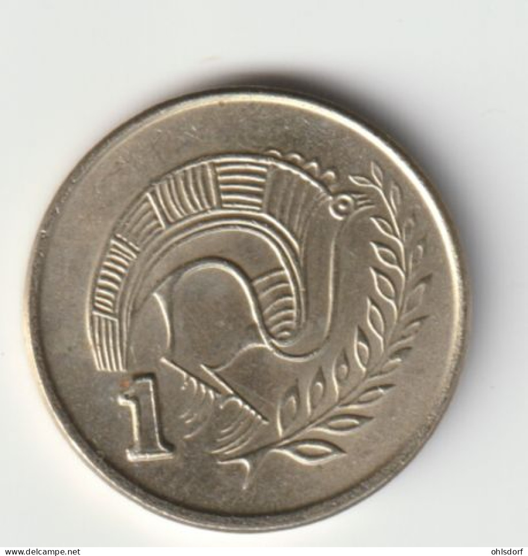 CYPRUS 1992: 1 Cent, KM 53.3 - Zypern