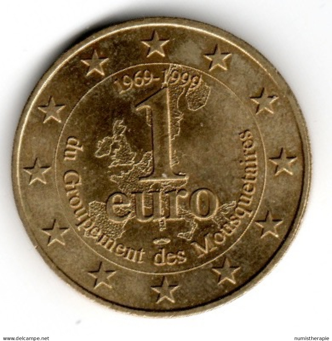 1 Euro Du Groupement Des Mousquetaires : Mai 1998 - Euros Of The Cities