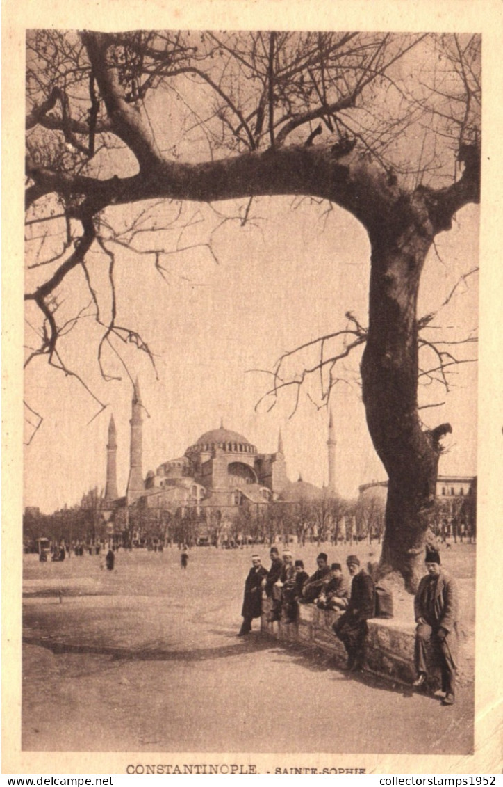 CONSTANTINOPOL, ISTANBUL, ARCHITECTURE, SAINTE SOPHIE, TURKEY - Turquia