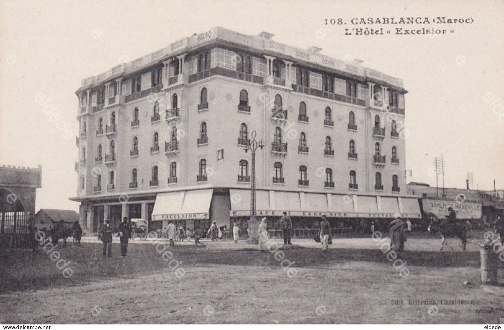 Hotel Excelsior à Casablanca  Edit Krikorian Armenia - Hotels & Restaurants