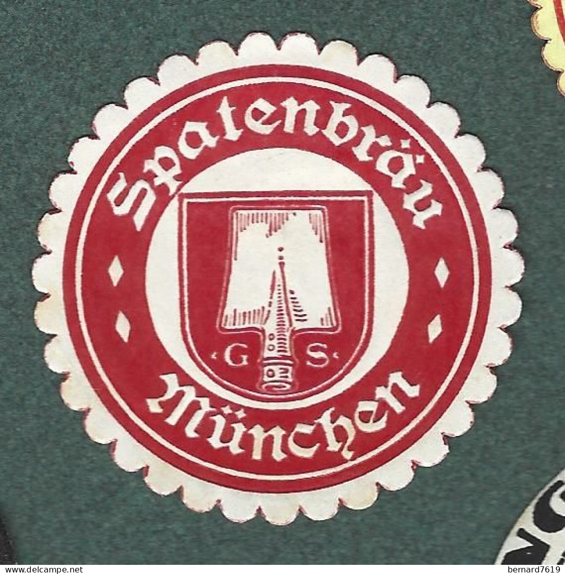 Cachet De Fermeture - Allemagne -  Munchen  -  Spatenbrau - Erinnophilie