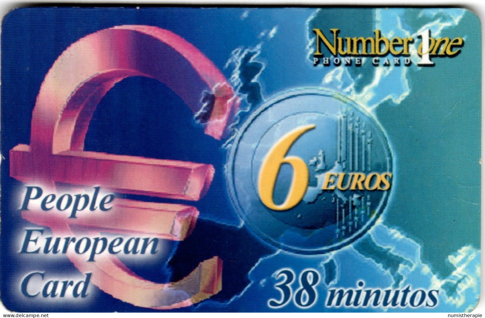 People European Card 6 Euros (en Carton) - Sellos & Monedas