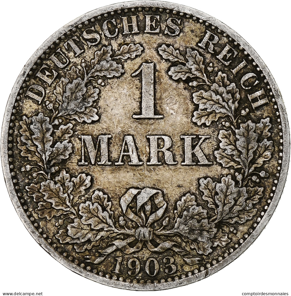 Monnaie, Empire Allemand, Wilhelm II, Mark, 1903, Berlin, TTB, Argent, KM:14 - 1 Mark