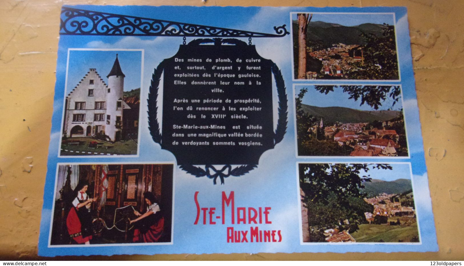 68 SAINTE MARIE AUX MINES MULTIVUES VOYAGEE 1972 - Sainte-Marie-aux-Mines