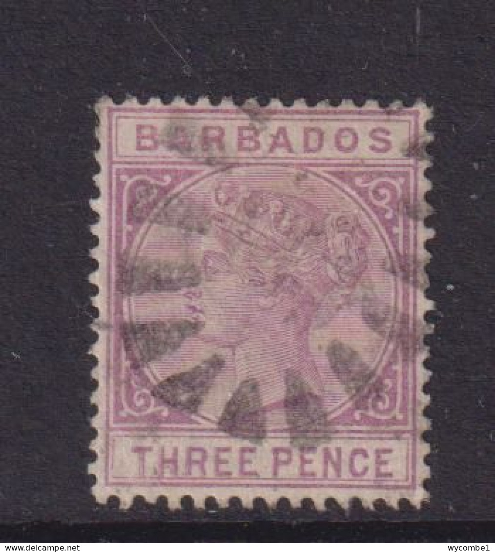 BARBADOS  - 1882 3d Used As Scan - Barbados (...-1966)