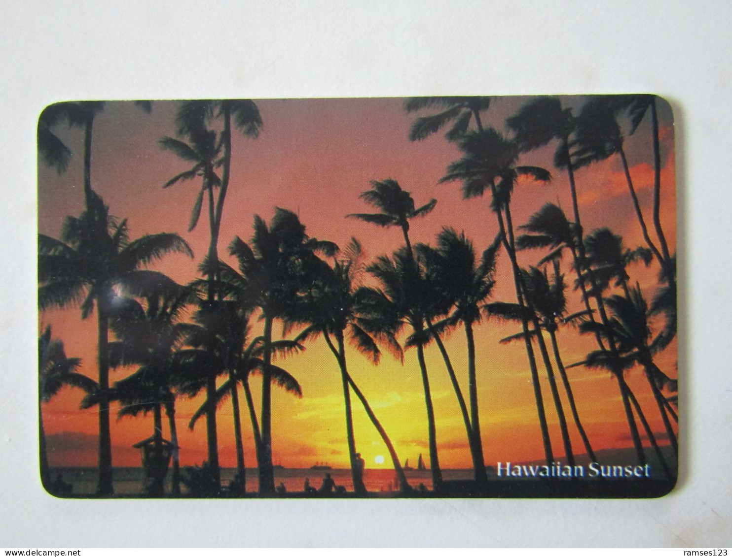 VERY RARE  USA  LDDS  HAWAI  SUNSET  PALM TREES   MINT  ONLY 100 - Collezioni