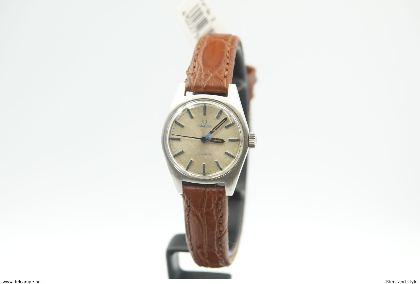 watches : OMEGA GENEVE REF. 535.014 RARE SILVER DIAL VARIANT - 1960-69's - original - running - excelent
