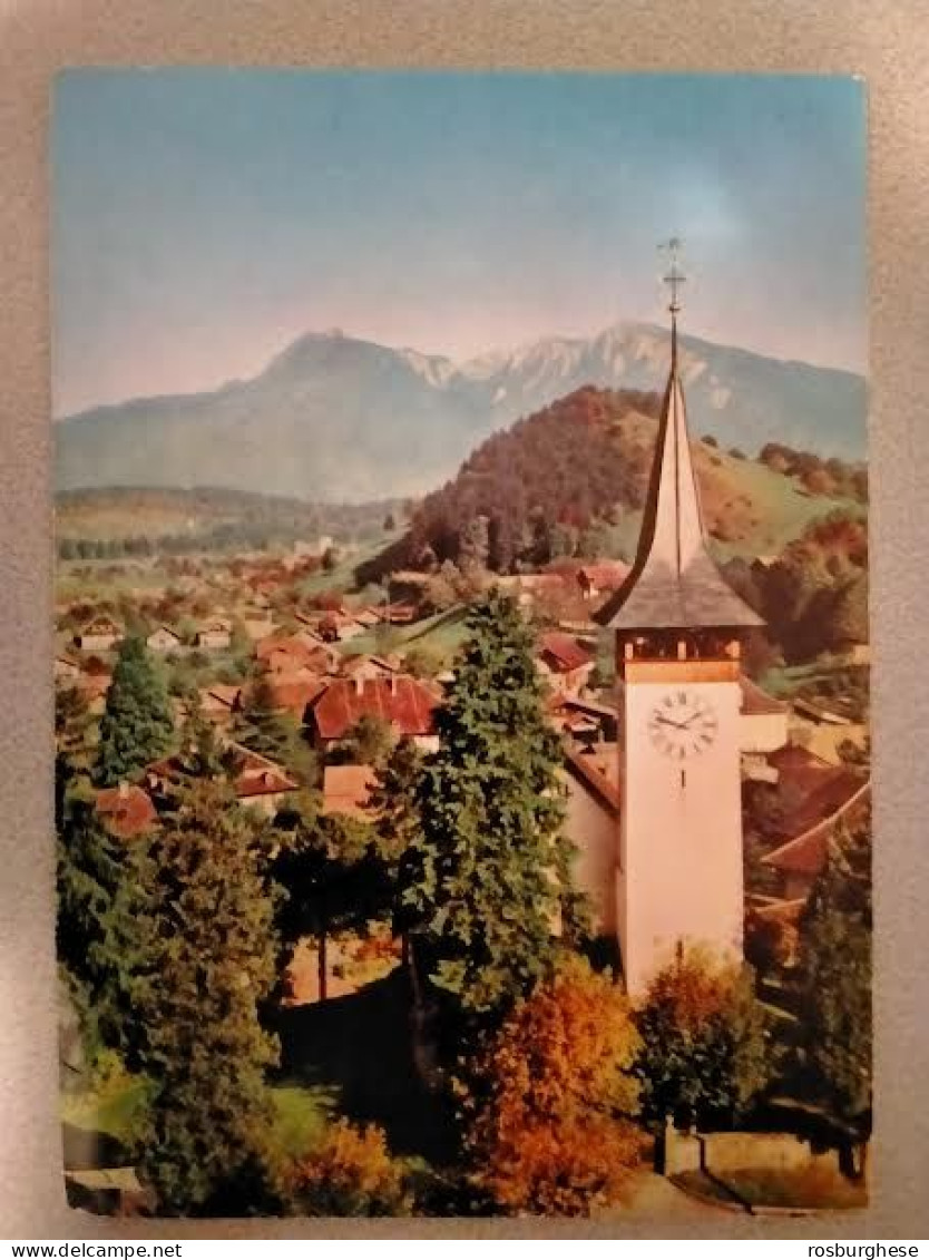 Cartolina Svizzera Berna Wimmis FG - Wimmis