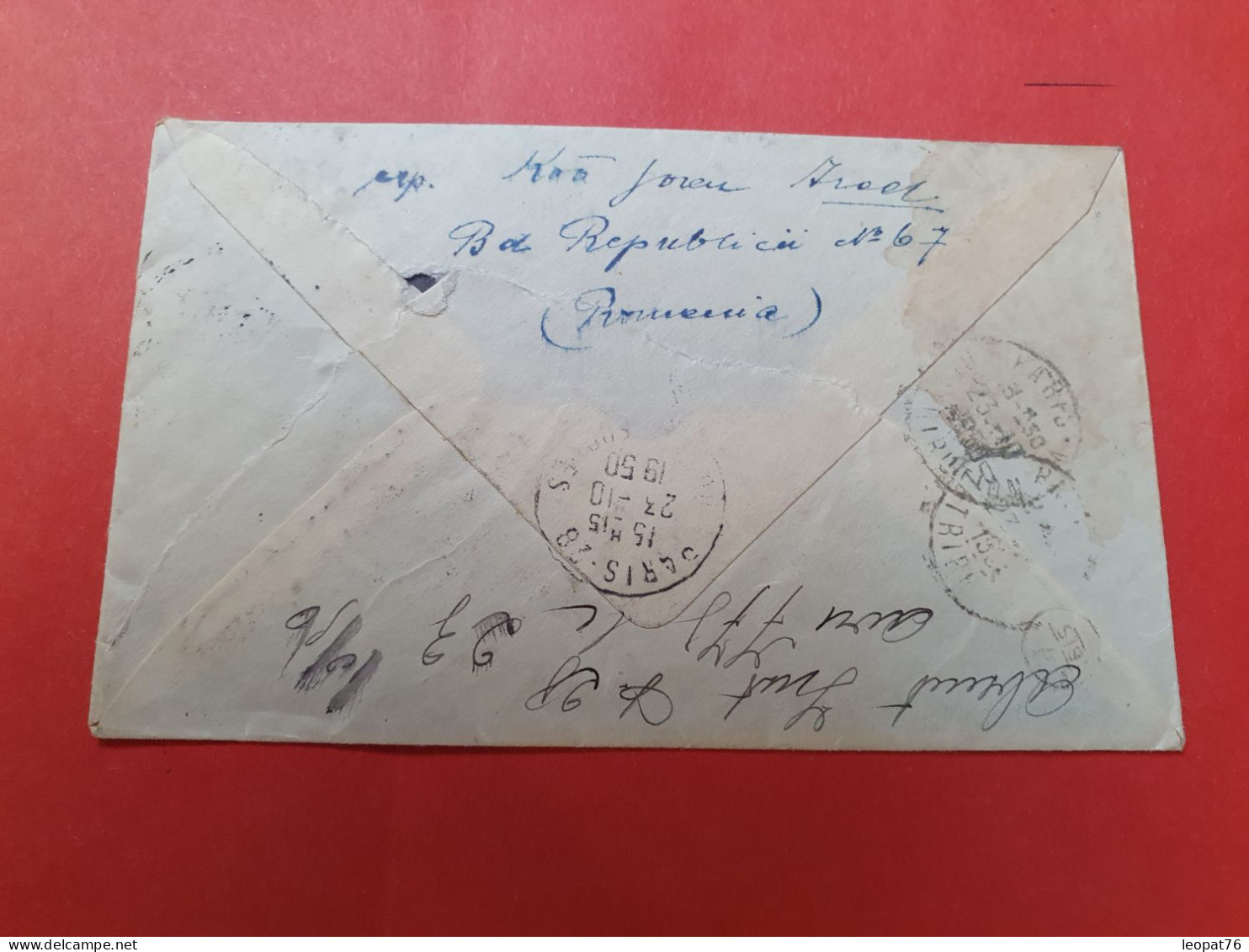 Roumanie - Enveloppe En Recommandé De Arad Pour La France En 1950 - D 541 - Briefe U. Dokumente