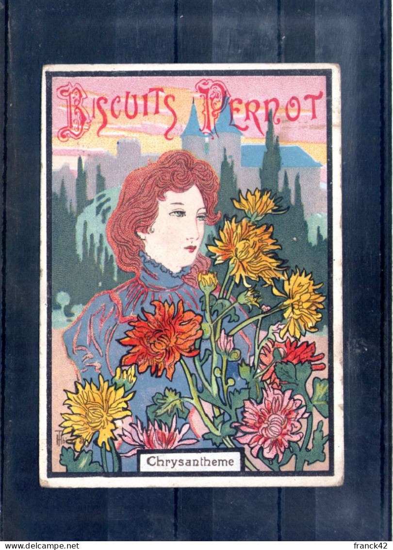 Biscuits Pernot. Chrysanthème - Pernot