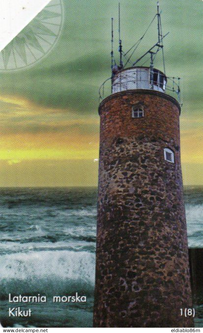 POLAND - MAGNETIC CARD - 891 - LIGHTHOUSE - KIKUT - Polonia