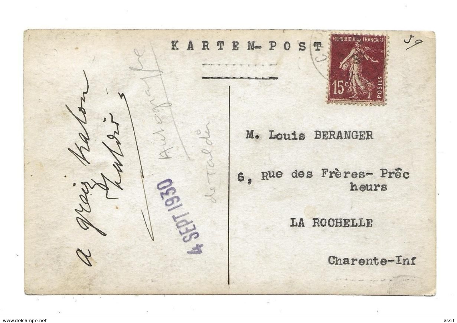 Saint Nicolas Du Pélem - 22 - Carte Photo Réunion De Bardes - Autographe Taldir ( Jaffrennou ) 4 Septembre 1930 - Saint-Nicolas-du-Pélem