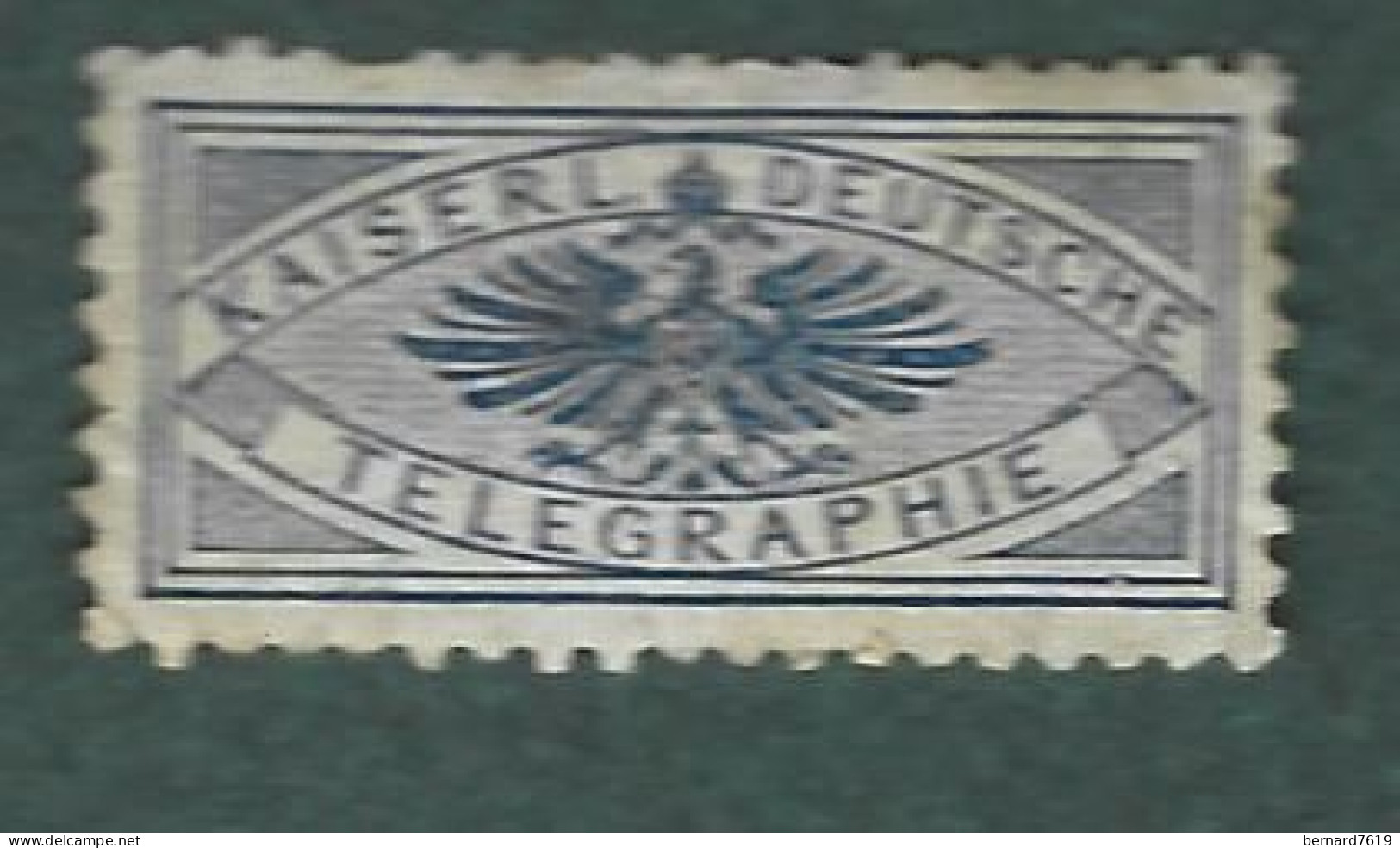 Cachet De Fermeture -  Allemagne  -  Kaiserl Deutsche  Telegraphie - Erinnophilie