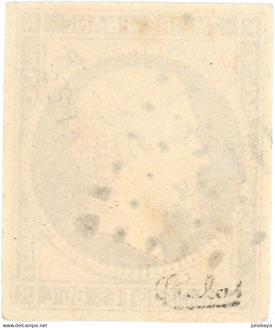 N° 17A Carmin Tres Foncé ,signé Calves - 1853-1860 Napoleon III