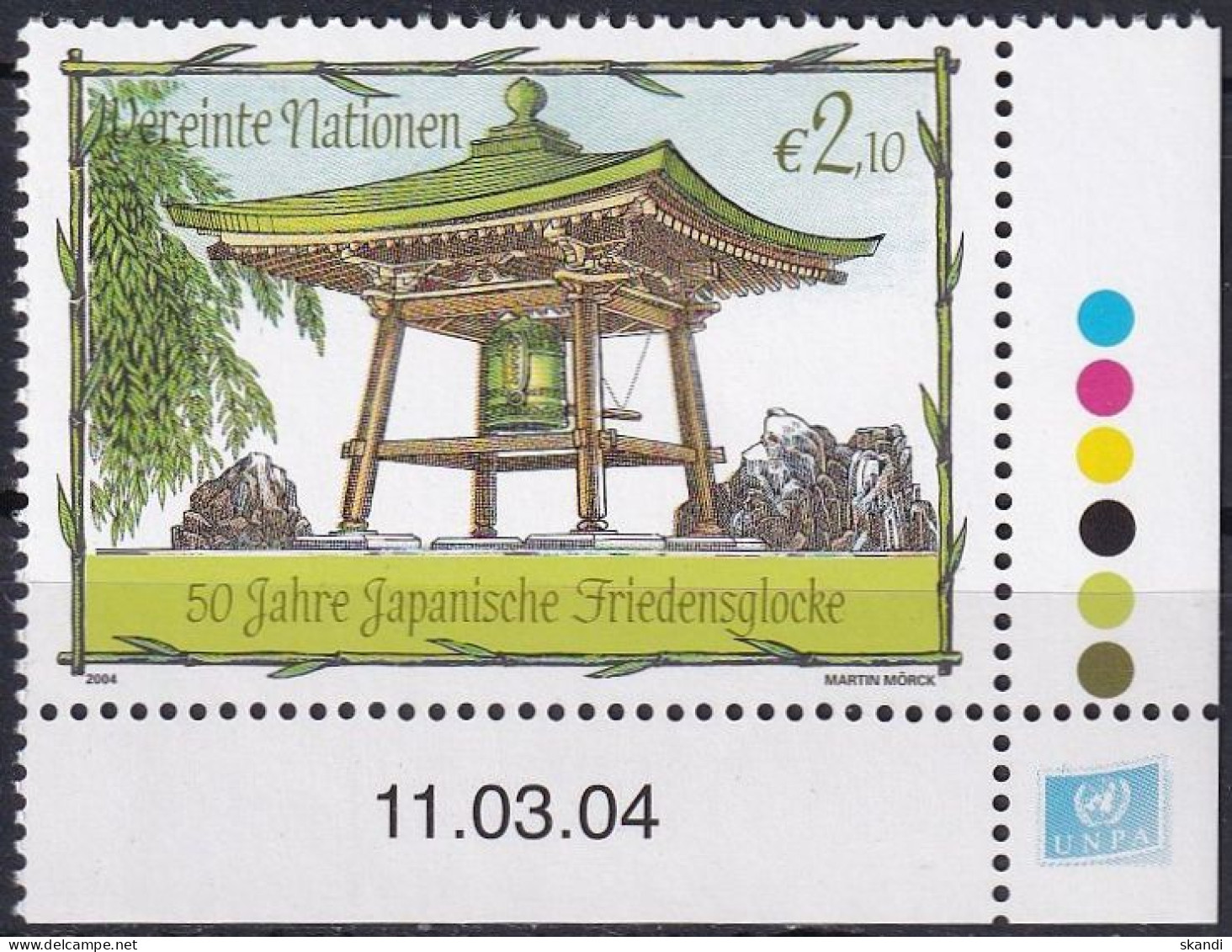 UNO WIEN 2004 Mi-Nr. 419 ** MNH - Ongebruikt