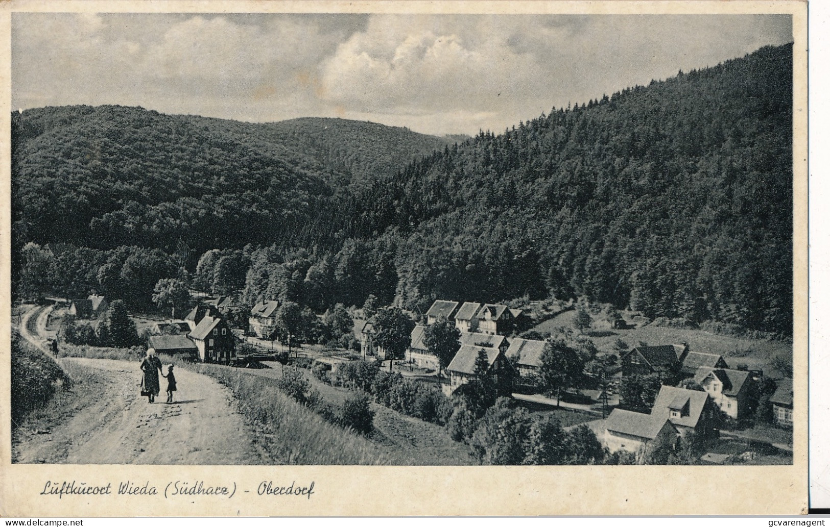 LÜFTKURORT WIEDA   OBERDORF  FELDPOST 1941   2  SCANS - Bitburg