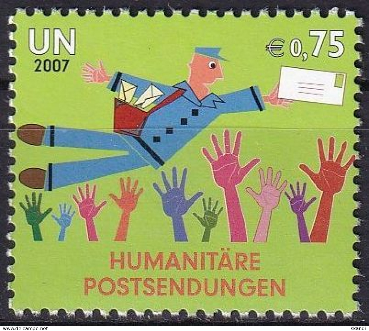 UNO WIEN 2007 Mi-Nr. 512 ** MNH - Unused Stamps