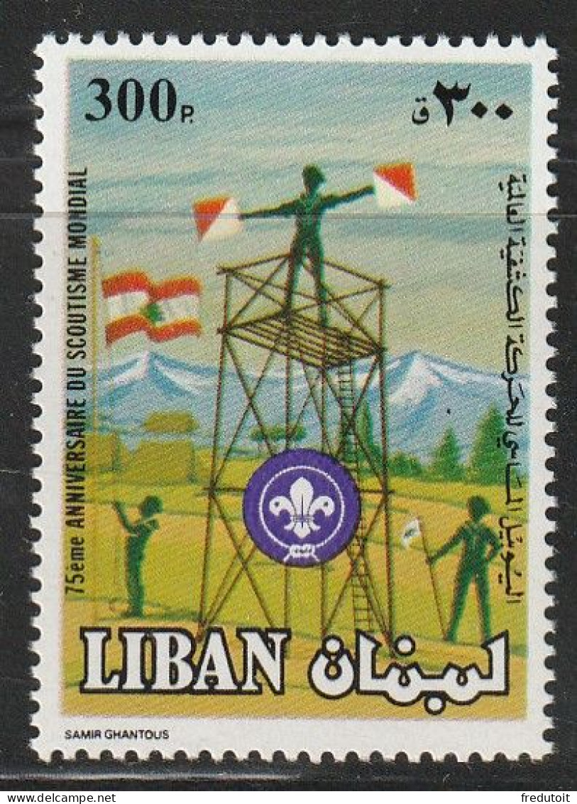 LIBAN - N°284 ** (1983) Scoutisme - Lebanon